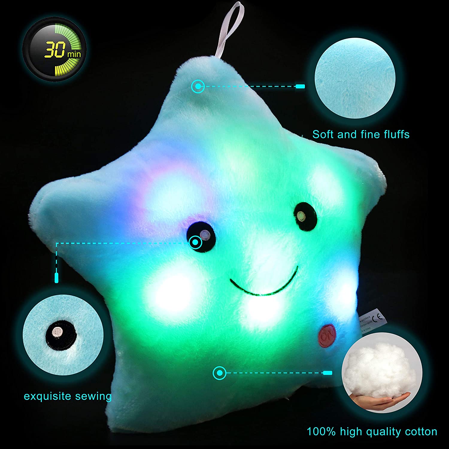 glowing pillow pet